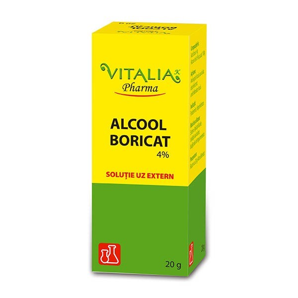 Alcool Boricat 4% (20 g) - VivaPharma